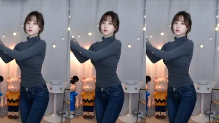 AfreecaTV主播花井BJ화정2021年2月9日直播视频舞蹈剪辑141018